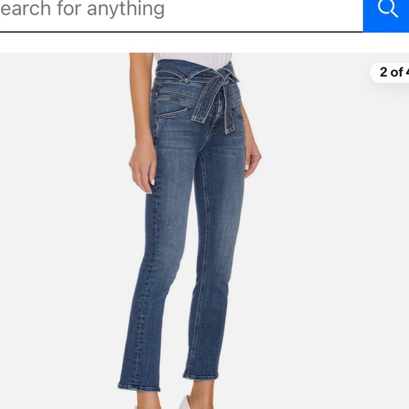 MOTHER - THE TRIPLE STACK INSIDER ANKLE - CHICK FLICK Sz 29 - Picture 2 of 5